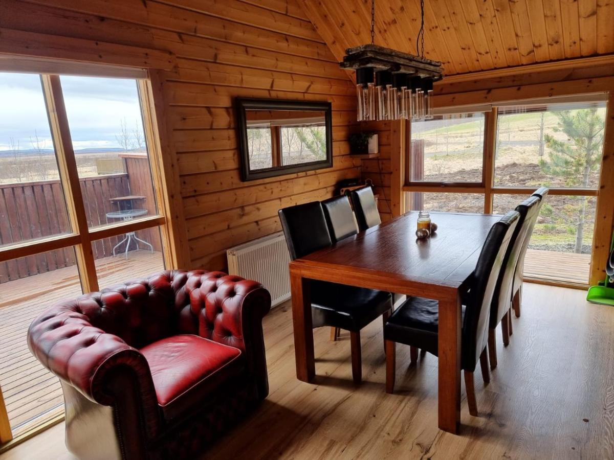 Golden Circle Cabin, Hot Tub Villa Гейсир Екстериор снимка
